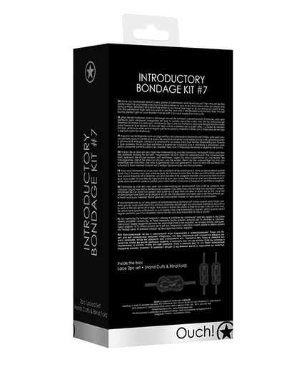 Shots Ouch Introductory Bondage Kit #7 - Black