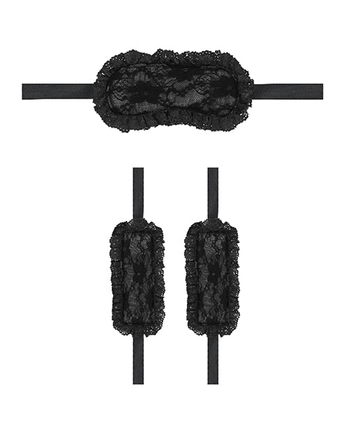 Shots Ouch Introductory Bondage Kit #7 - Black