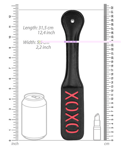 Shots Ouch XOXO Paddle - Black