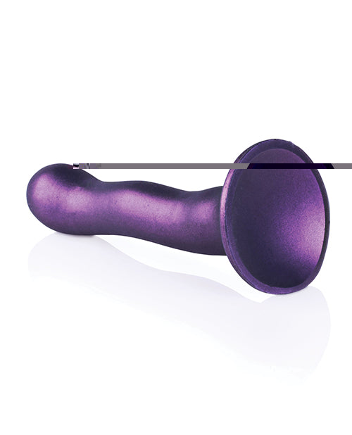 Shots Ouch 7" Curvy G-Spot Dildo - Metallic Purple