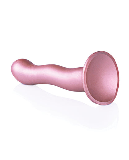 Shots Ouch 7" Curvy G-Spot Dildo - Rose Gold