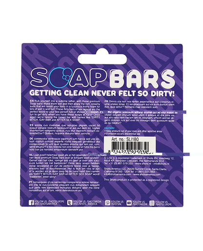 Shots Soap Bar Dirty Bitch - Purple