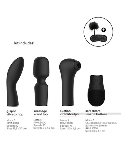 Shots Switch Pleasure Kit #5 - Black