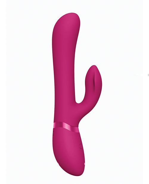 Shots Vive Chou G-Spot Rabbit w/Interchangeable Clitoral Attachments - Pink