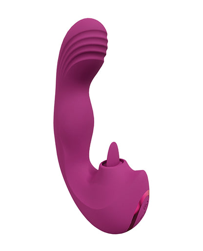 Shots Yumi Triple Action G-Spot Vibrator & Stimulator - Pink