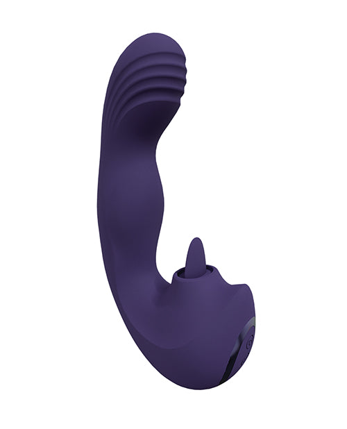 Shots Yumi Triple Action G-Spot Vibrator & Stimulator - Purple