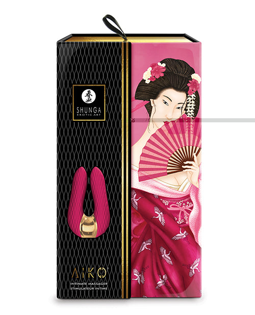 Shunga Aiko Intimate Massager - Raspberry