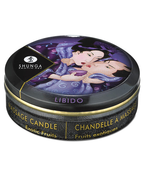 Shunga Libido Mini Candlelight Massage Candle - 1 oz Exotic Fruits