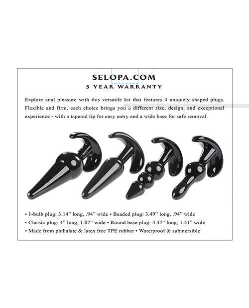 Selopa Intro to Plugs - Black