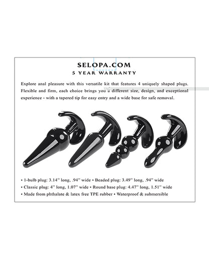 Selopa Intro to Plugs - Black