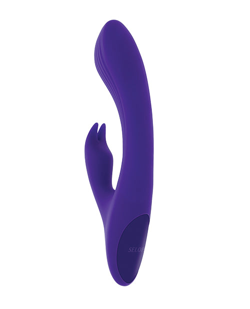 Selopa Poseable Bunny Rabbit Vibrator - Purple