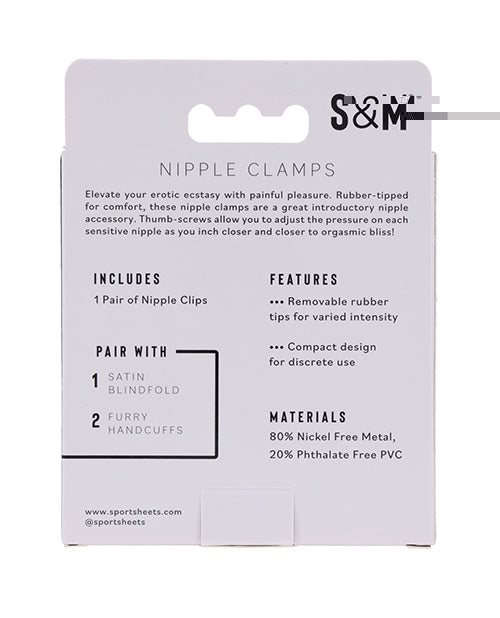 Sexperiments Nipple Clamps