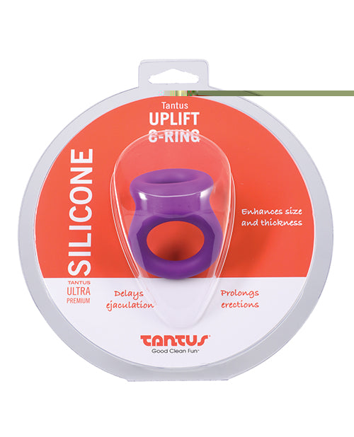 Tantus Uplift Silicone C Ring - Lilac