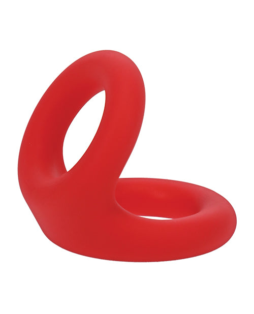 Tantus Uplift Silicone C Ring - Crimson