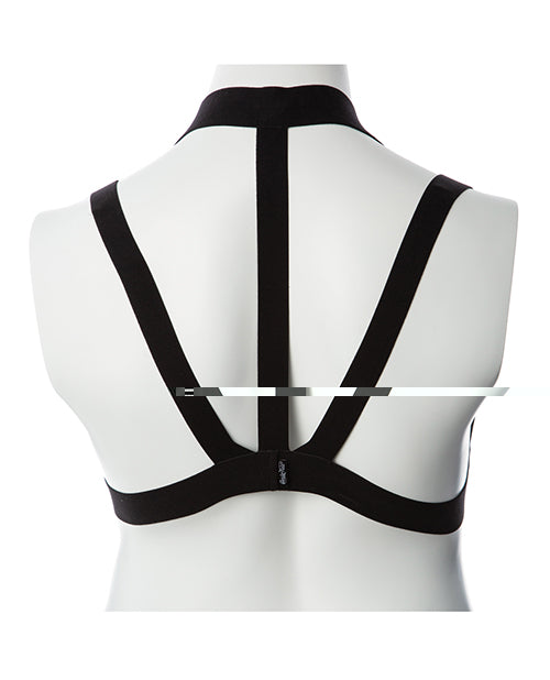 Gender Fluid Majesty Harness - XL-XXXL Black