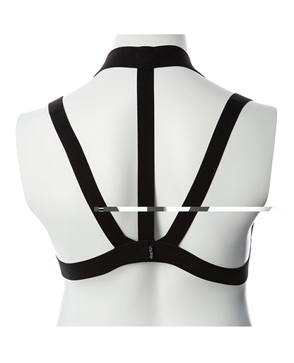 Gender Fluid Majesty Harness - XL-XXXL Black