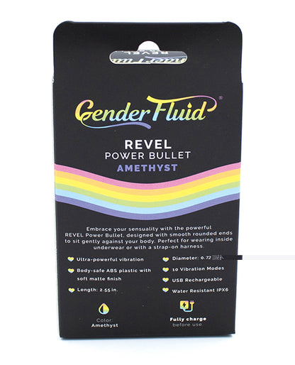 Gender Fluid Revel Power Bullet - Purple