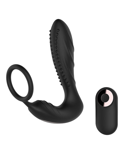 Gender Fluid Enrapt Prostate Vibe w/Remote - Black