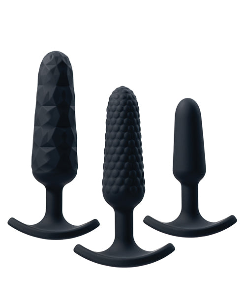 VeDO Trio Anal Plug Set - Black