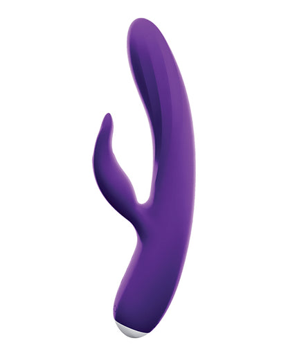 VeDO Thumper Bunny Rechargeable Dual Vibe - Deep Purple