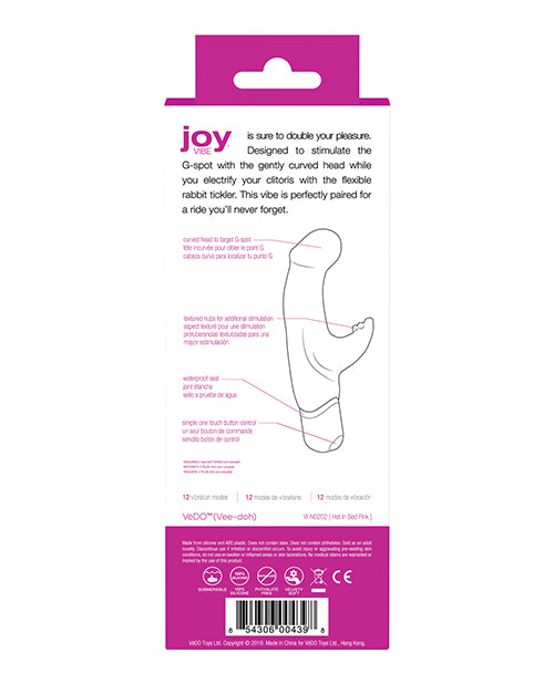 VeDO Joy Mini Vibe - Hot in Bed Pink