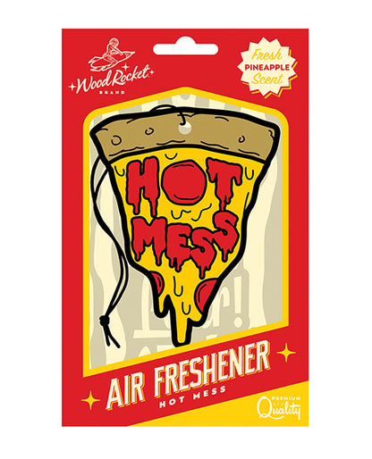 Wood Rocket Hot Mess Air Freshener - Pineapple