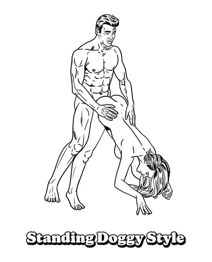 Wood Rocket the Sexiest Sex Positions Coloring Book