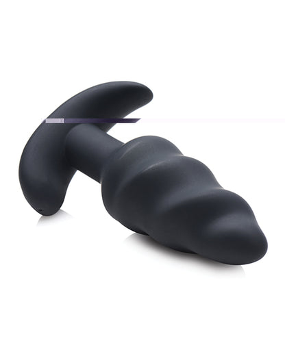 Bang! 21X Vibrating Butt Plug w/Remote Control - Black