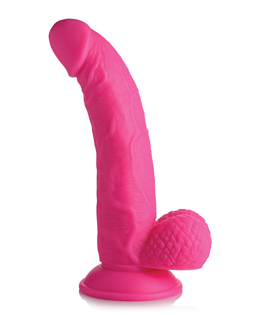 Pop Peckers 7.5" Dildo w/Balls - Pink