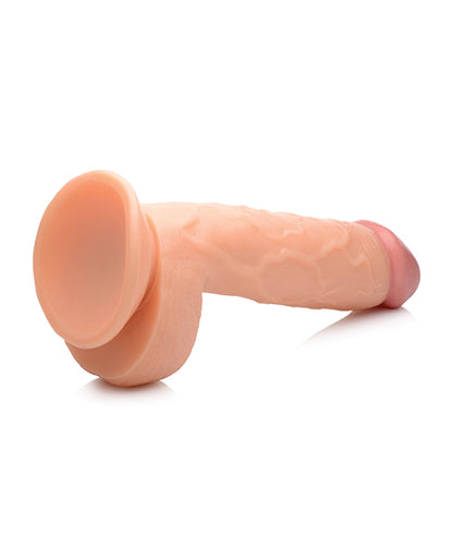 Pop Peckers 8.25" Dildo w/Balls - Light