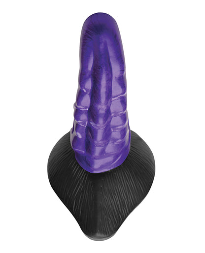 Creature Cocks Orion Invader Veiny Space Alien Silicone Dildo - Purple/Black