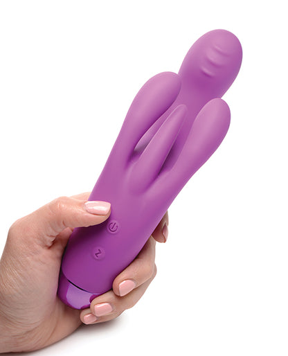 Bang! 10X Triple Rabbit Vibrator - Purple