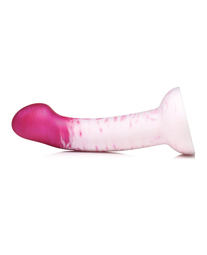 Strap U G Swirl G Spot Silicone Dildo - Pink