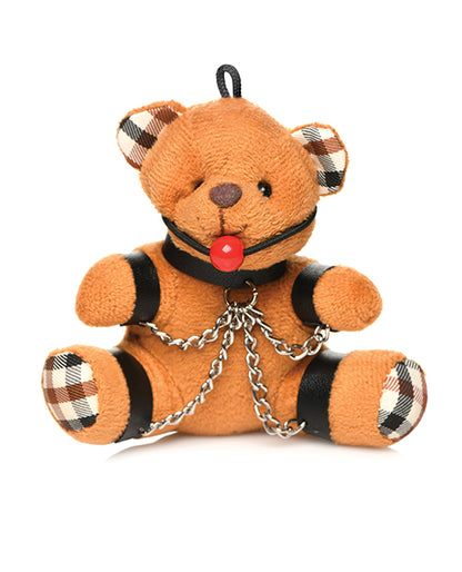 Master Series Gagged Teddy Bear Keychain