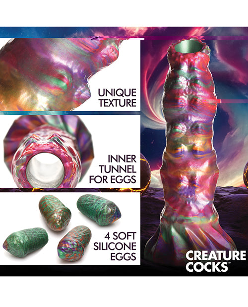 Creature Cocks Larva Ovipositor Silicone Dildo w/Eggs