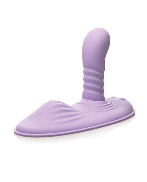 Inmi Thrust N' Grind Thrusting & Vibrating Silicone Grinder - Purple