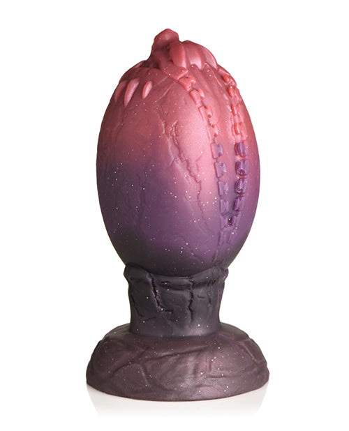 Creature Cocks Dragon Hatch Silicone Egg - XL Multi Color