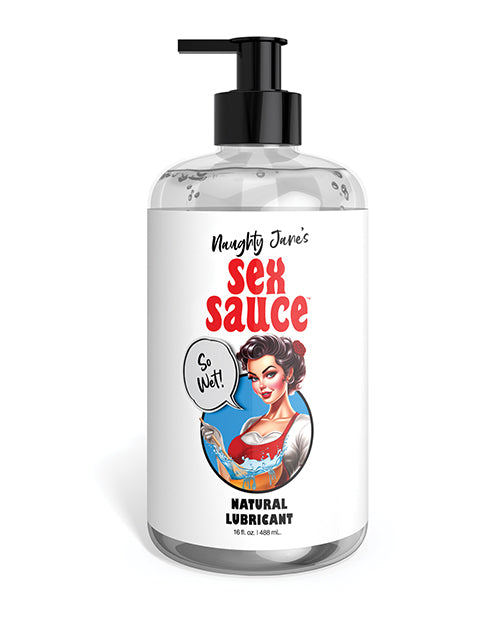 Naughty Jane's Sex Sauce Natural Lubricant - 16 oz