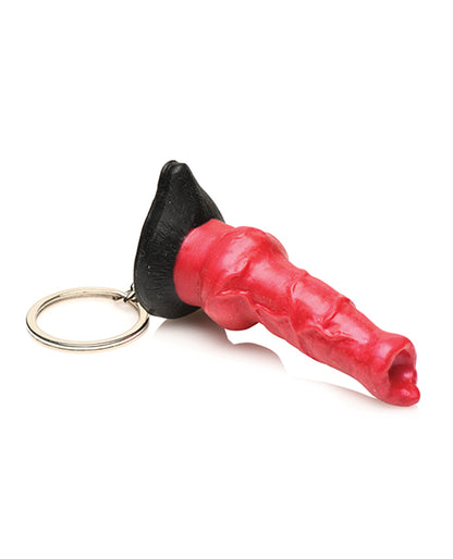 Creature Cocks Hell-Hound Silicone Key Chain - Red