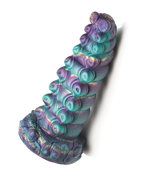 Creature Cocks Chrysalis Silicone Dildo - Multi Colors