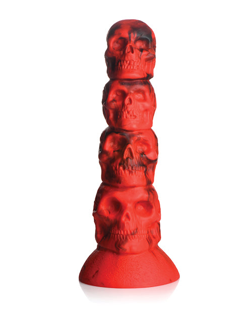 Creature Cocks Doom Silicone Dildo - Red/Black