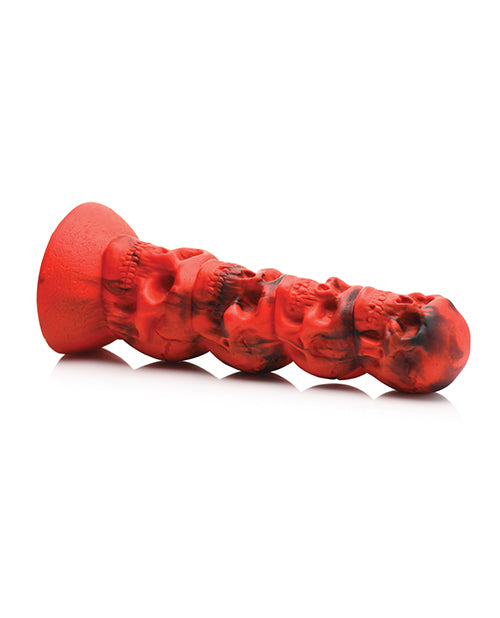 Creature Cocks Doom Silicone Dildo - Red/Black