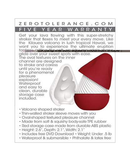 Zero Tolerance Kilauea Stroker - White