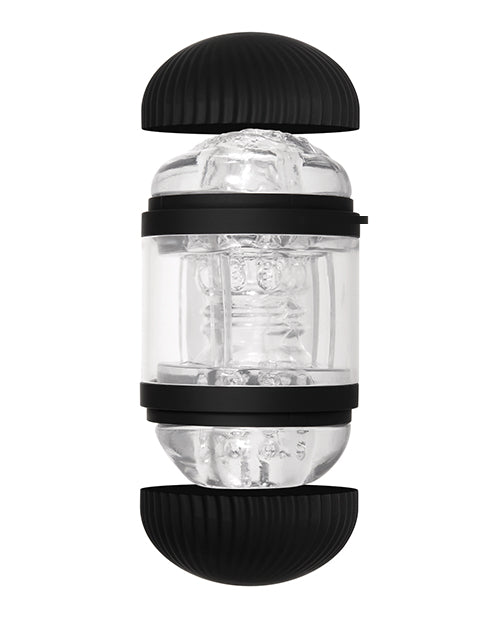 Zero Tolerance Double Decker Stroker - Black/Clear