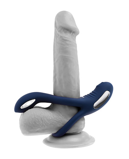 Zero Tolerance Ring Around the Rosy Cock & Ball Vibrator - Blue