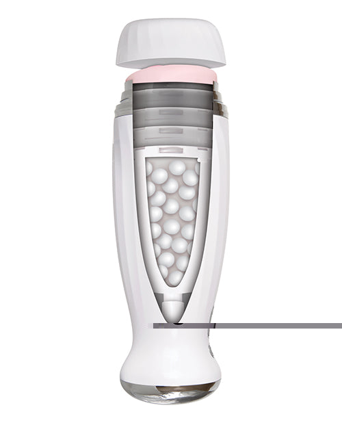 Zero Tolerance The Thrusting Stroker Rechargeable - White