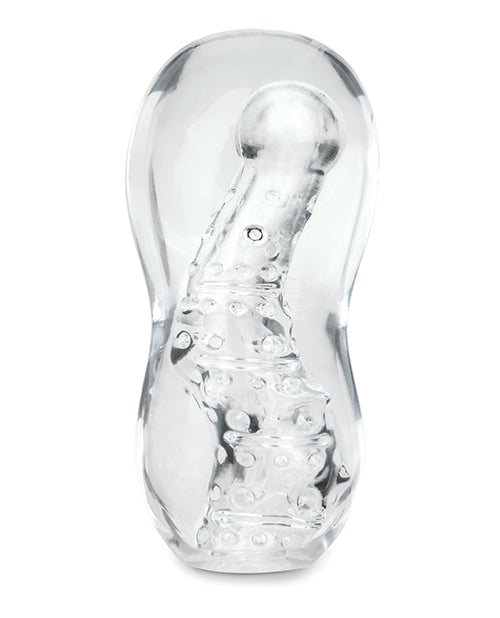 ZOLO Gripz Wavy Stroker - Clear