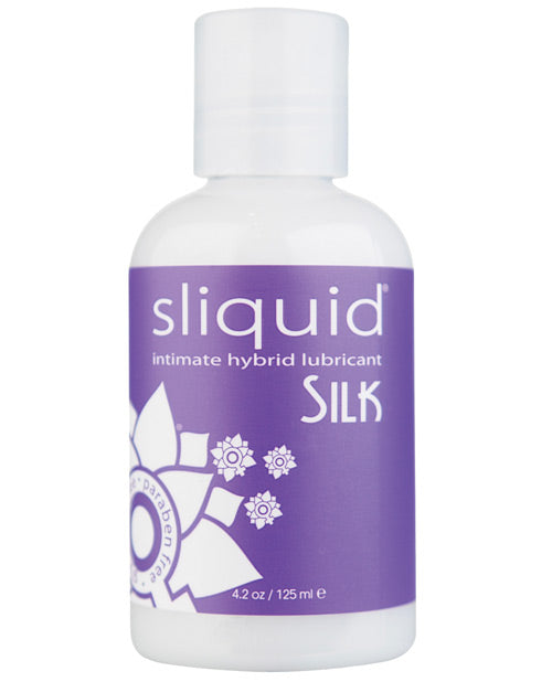 Sliquid Silk Hybrid Lube Glycerine & Paraben Free - 4.2 oz