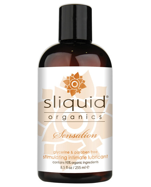 Sliquid Organics Sensation Lubricant - 8.5 oz