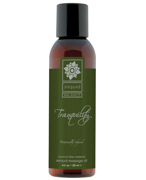 Sliquid Organics Massage Oil - 4.2 oz Tranquility